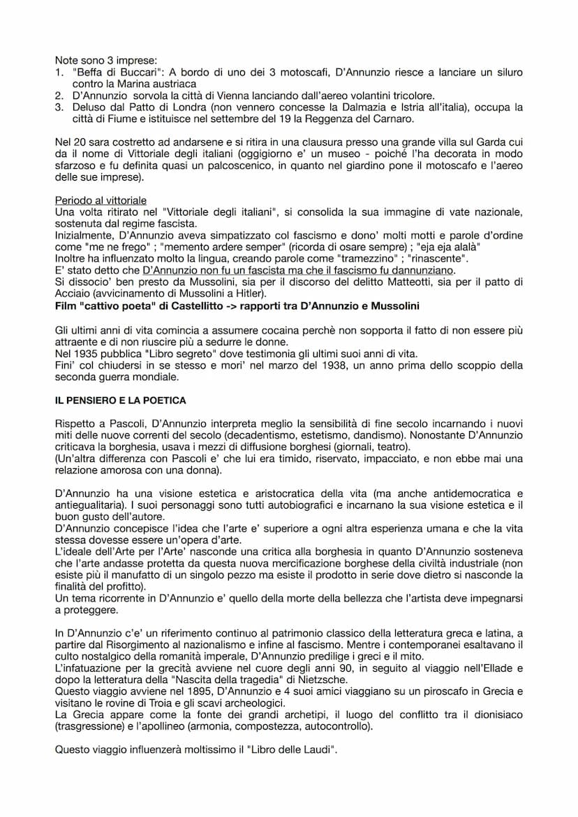 DECADENTISMO
Il decadentismo è un movimento letterario e artistico che si colloca negli anni 70-80 degli '800,
parallelo al verismo/positivi