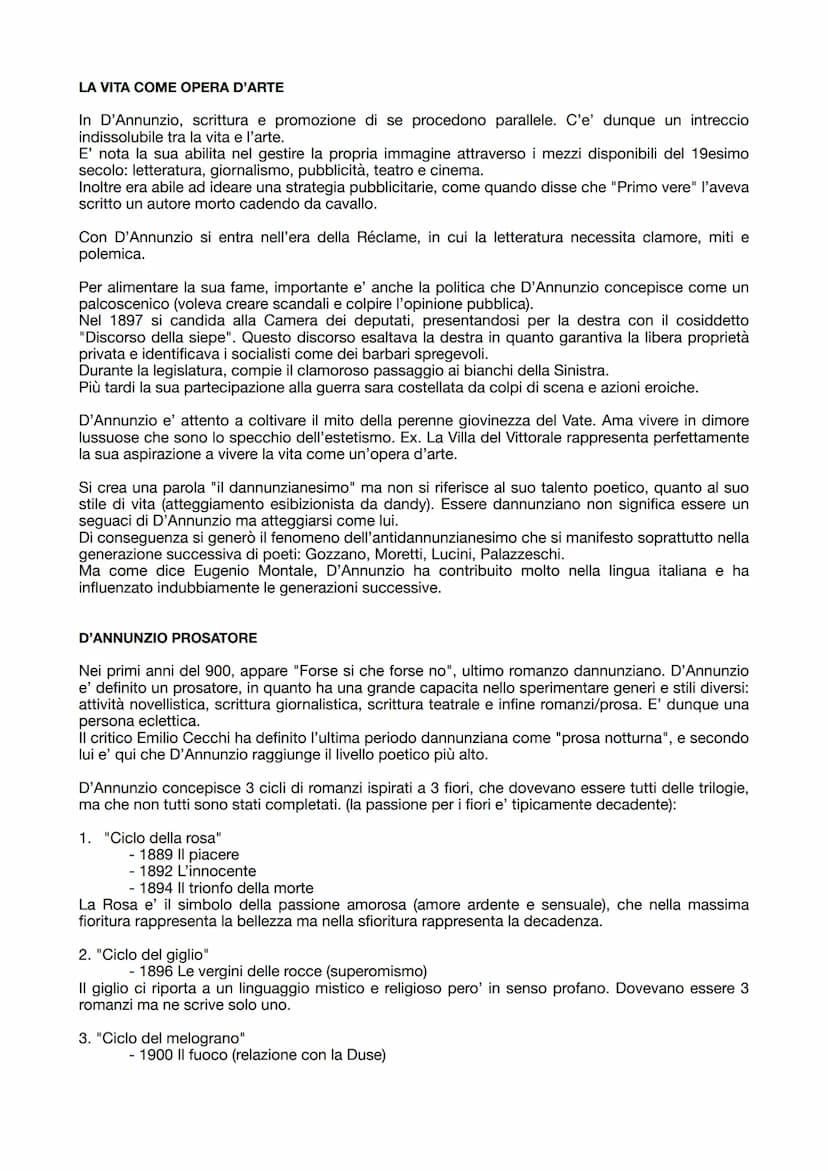 DECADENTISMO
Il decadentismo è un movimento letterario e artistico che si colloca negli anni 70-80 degli '800,
parallelo al verismo/positivi