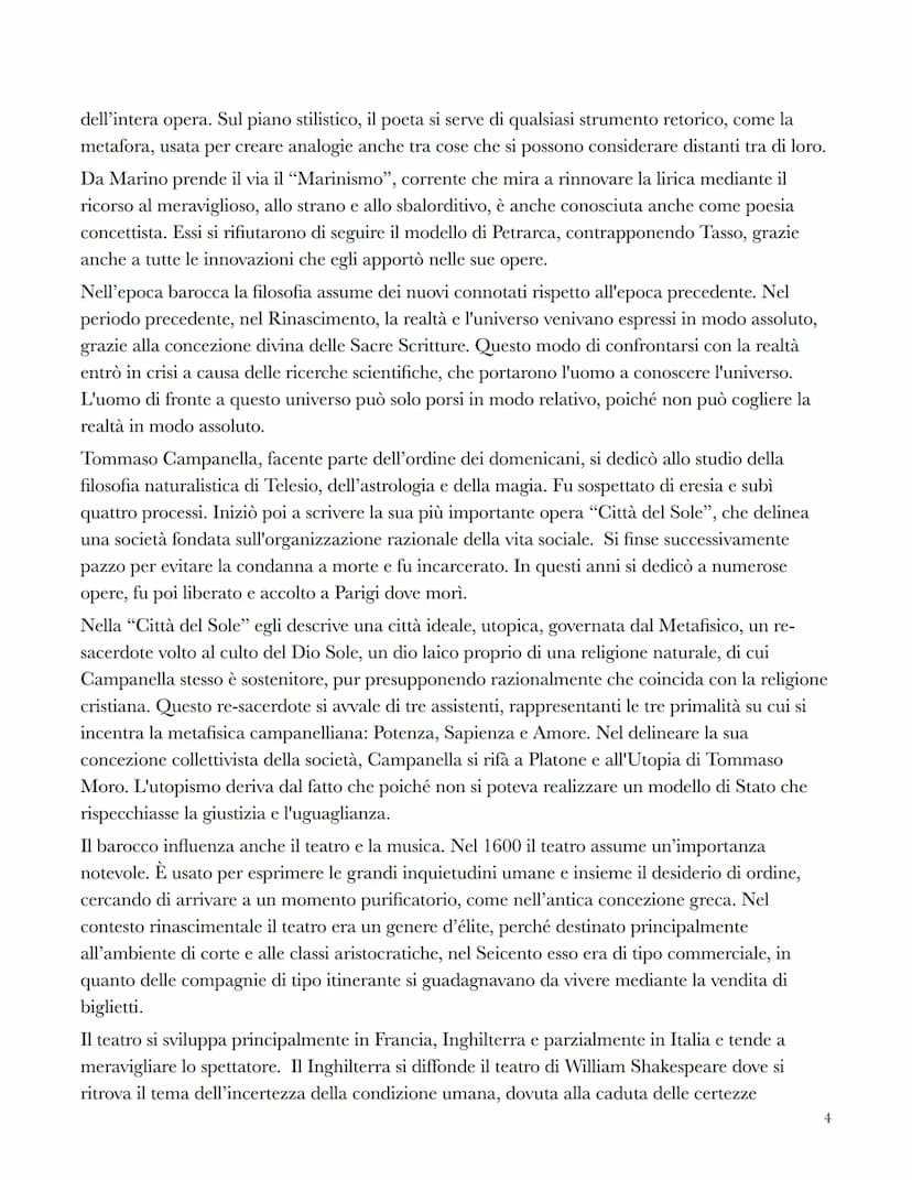 Elena Marina
Musica, Poesia e Teatro nell'età Barocca
Agli inizi del 1600 entra in crisi il modello culturale umanistico e rinascimentale. N