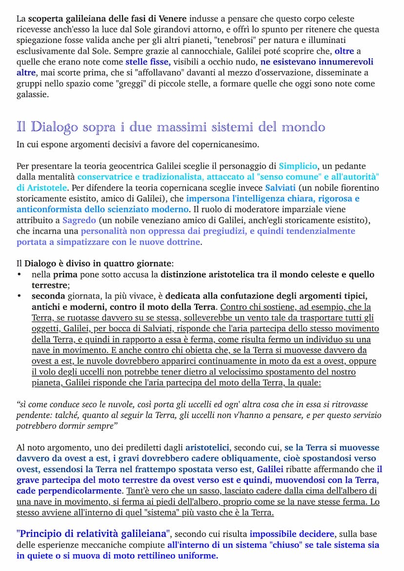 Rivoluzione scientifica
Dalla rivoluzione scientifica in generale, e dalla metodologia galileiana in particolare, emergono:
●
la concezione 
