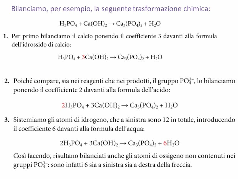 LE EQUAZIONI DI REAZIONE
Una
reazione (o
(o equazione) chimica è una
trasformazione di sostanze dette reagenti in altre
sostanze dette prodo