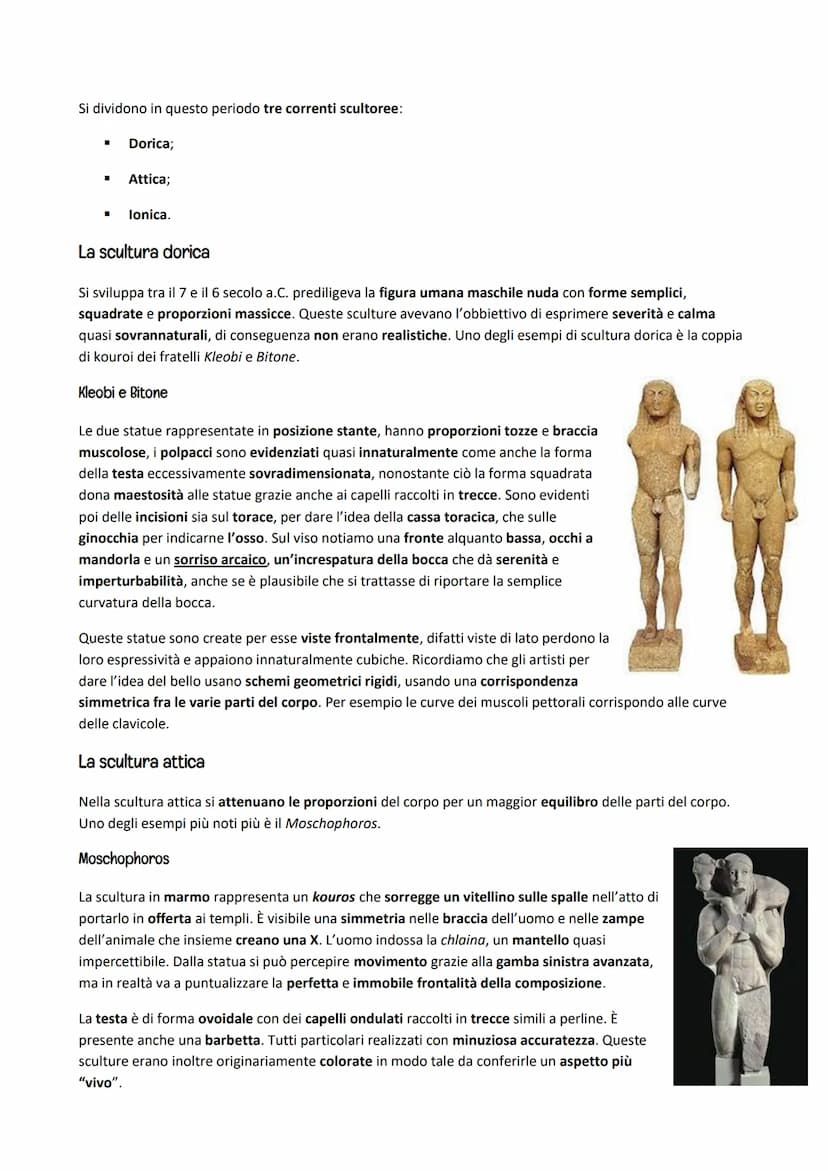 L'ARTE GRECA
Il tempio e le sue tipologie
L'arte greca è caratterizzata dalla struttura architettonica del tempio, la casa terrena degli dei