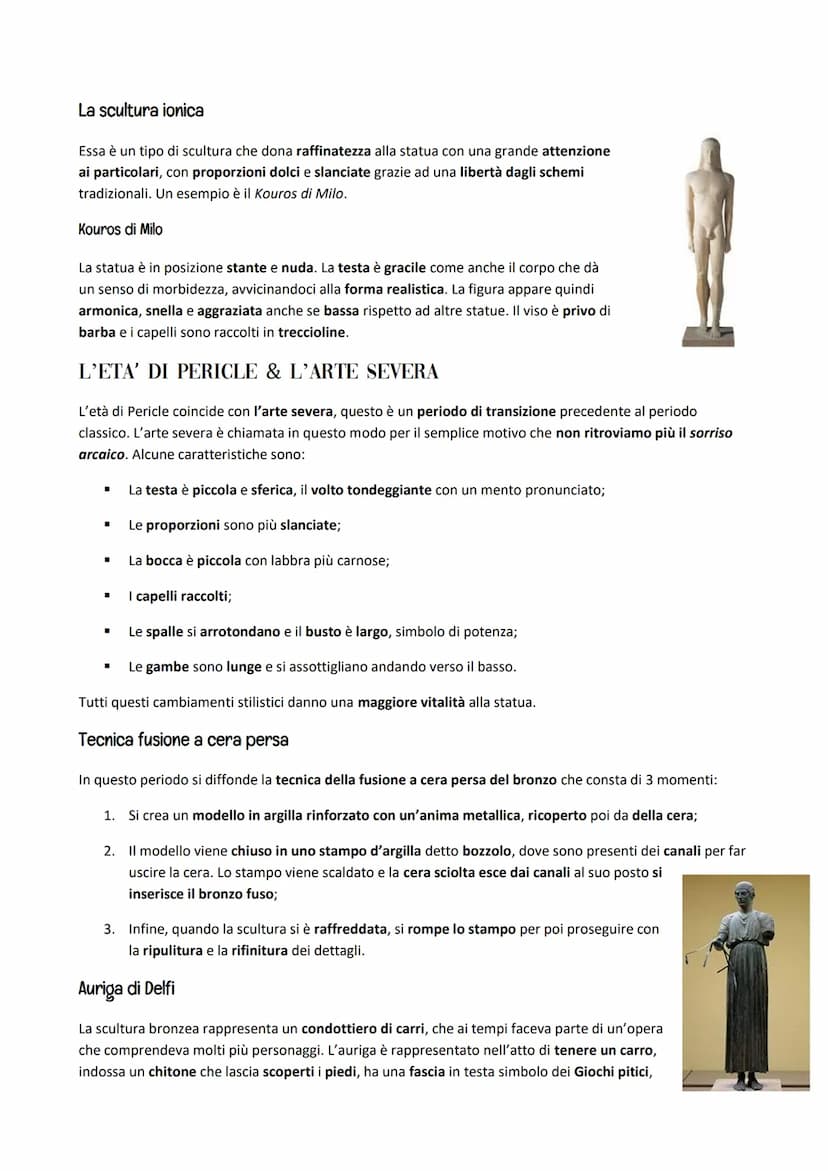 L'ARTE GRECA
Il tempio e le sue tipologie
L'arte greca è caratterizzata dalla struttura architettonica del tempio, la casa terrena degli dei