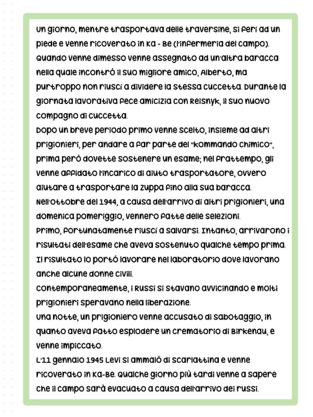 Se questo è il clochro
Copertina
Autore
PRIMO LEVI
SE QUESTO È UN UOMO
Descrizine
È una testimonianza importante di un periodo centrale dell