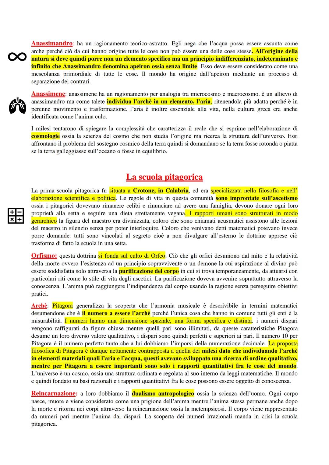 FILOSOFIA
La nascita della filosofia è tradizionalmente collocata nella Grecia del diciassettesimo e sedicesimo secolo
a.C., con la scuola i