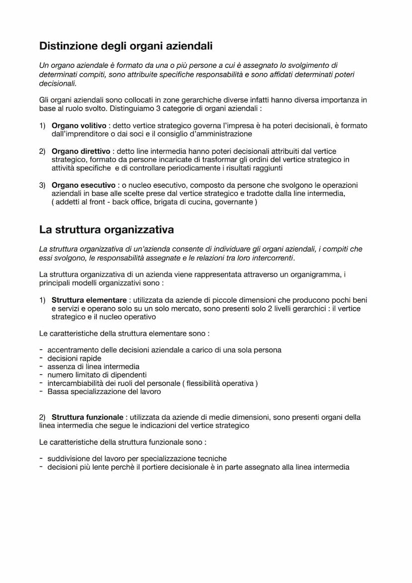 L'organizzazione del lavoro nelle imprese turistiche
Per organizzazione del lavoro s'intende l'attività con cui si realizza la combinazione
