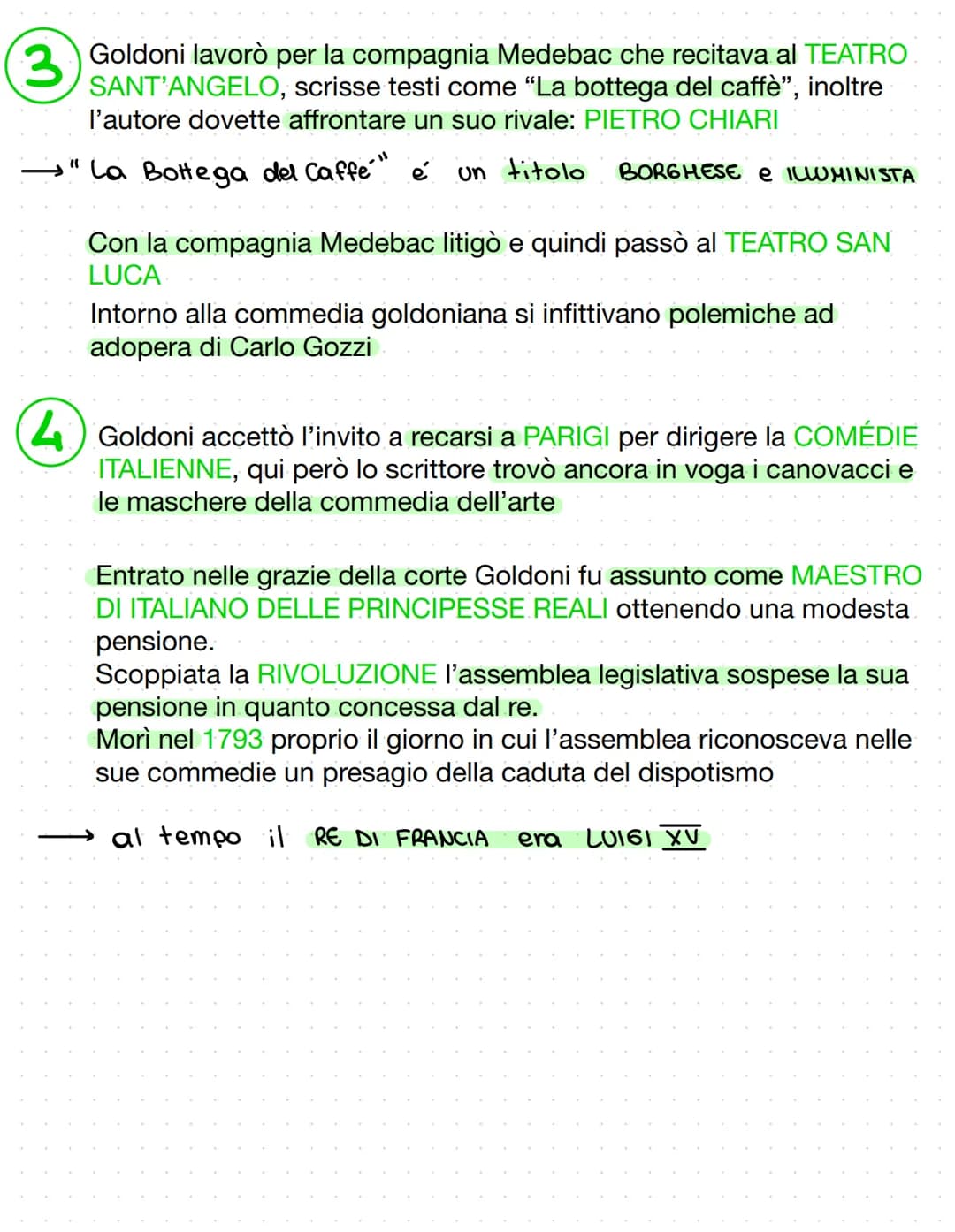 CARLO GOLDONI GOLDONI
Commediografo
↓
borghese
↓
veneziano
PARINI
trattista / poeta
↓
nobile
↓
milanese
ILLUMINISHO CARLO GOLDONI
1
Nacque a