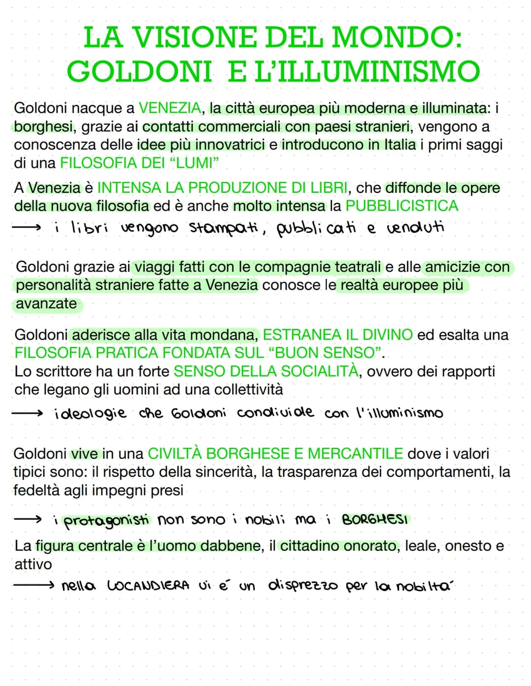 CARLO GOLDONI GOLDONI
Commediografo
↓
borghese
↓
veneziano
PARINI
trattista / poeta
↓
nobile
↓
milanese
ILLUMINISHO CARLO GOLDONI
1
Nacque a