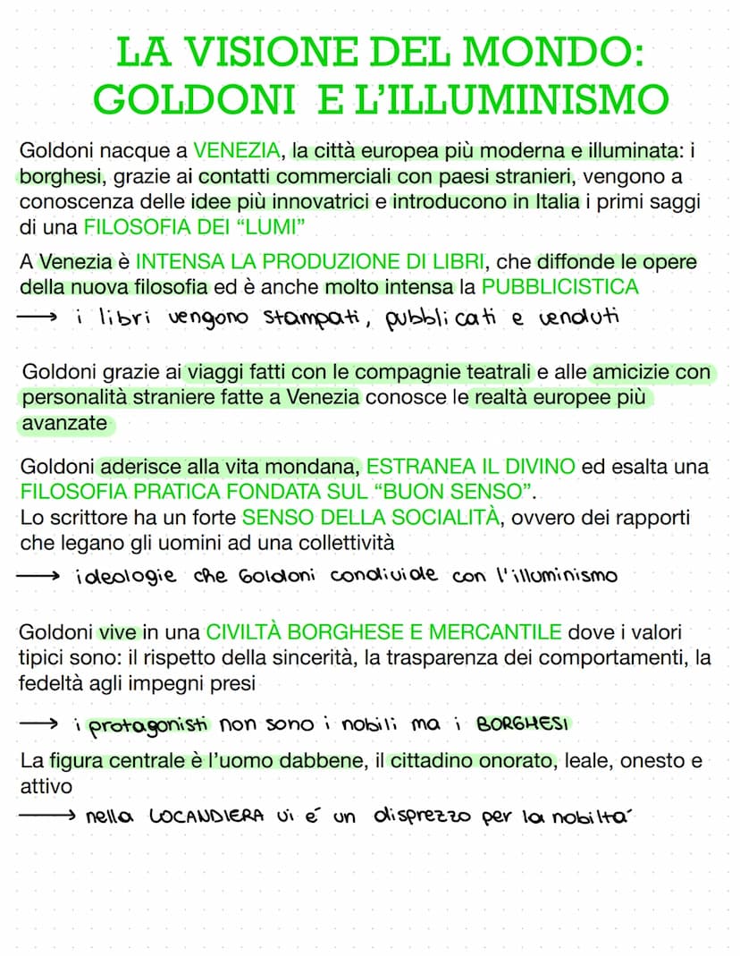 CARLO GOLDONI GOLDONI
Commediografo
↓
borghese
↓
veneziano
PARINI
trattista / poeta
↓
nobile
↓
milanese
ILLUMINISHO CARLO GOLDONI
1
Nacque a