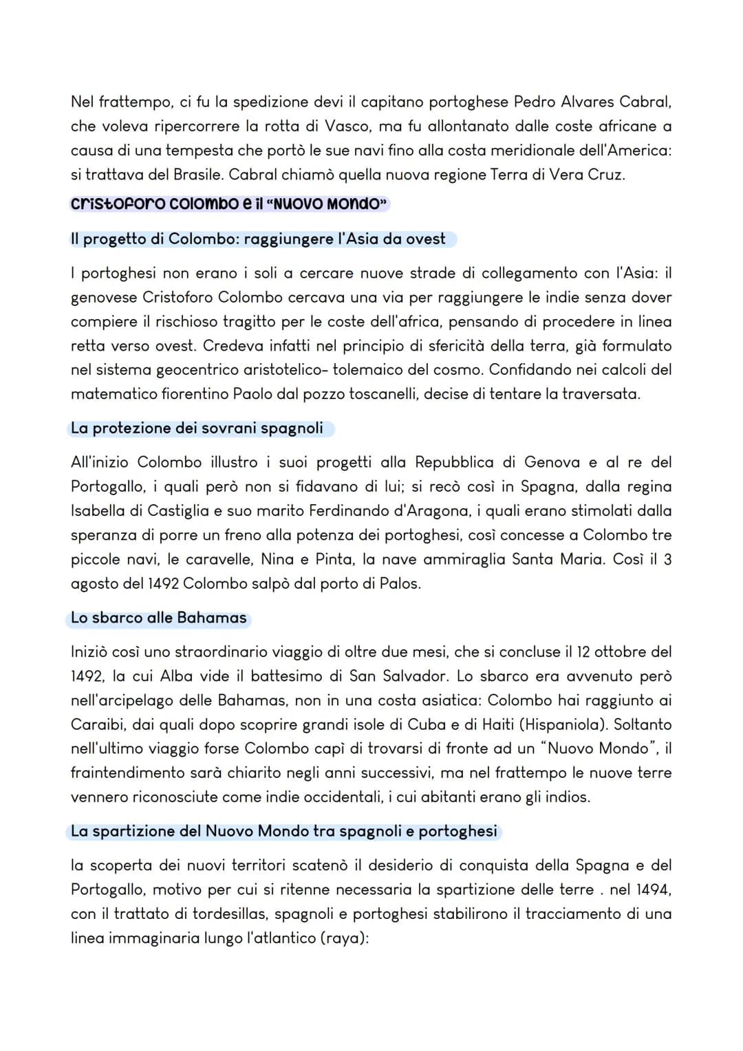 Nuove vie verso l'oriente: l'iniziativa portoghese
I rapporti fra Europa e Asia e la ricerca di una nuova via per l'oriente
L'Asia era sempr