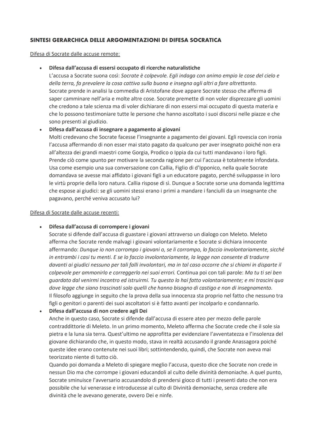 SCHEDA DI COMPRENSIONE

"APOLOGIA DI SOCRATE"

Beatrice Cozza

Parte prima

TITOLO: Apologia di Socrate

ANNO DI STESURA: tra il 399 e il 38