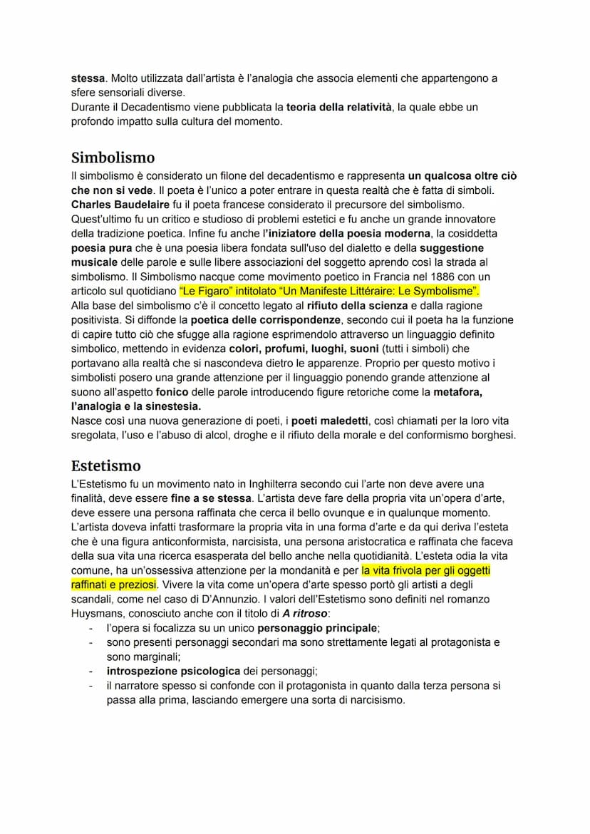 Scapigliatura
La Scapigliatura fu un movimento letterario e culturale che si diffuse nella seconda metà del
1800 in Italia, principalmente a