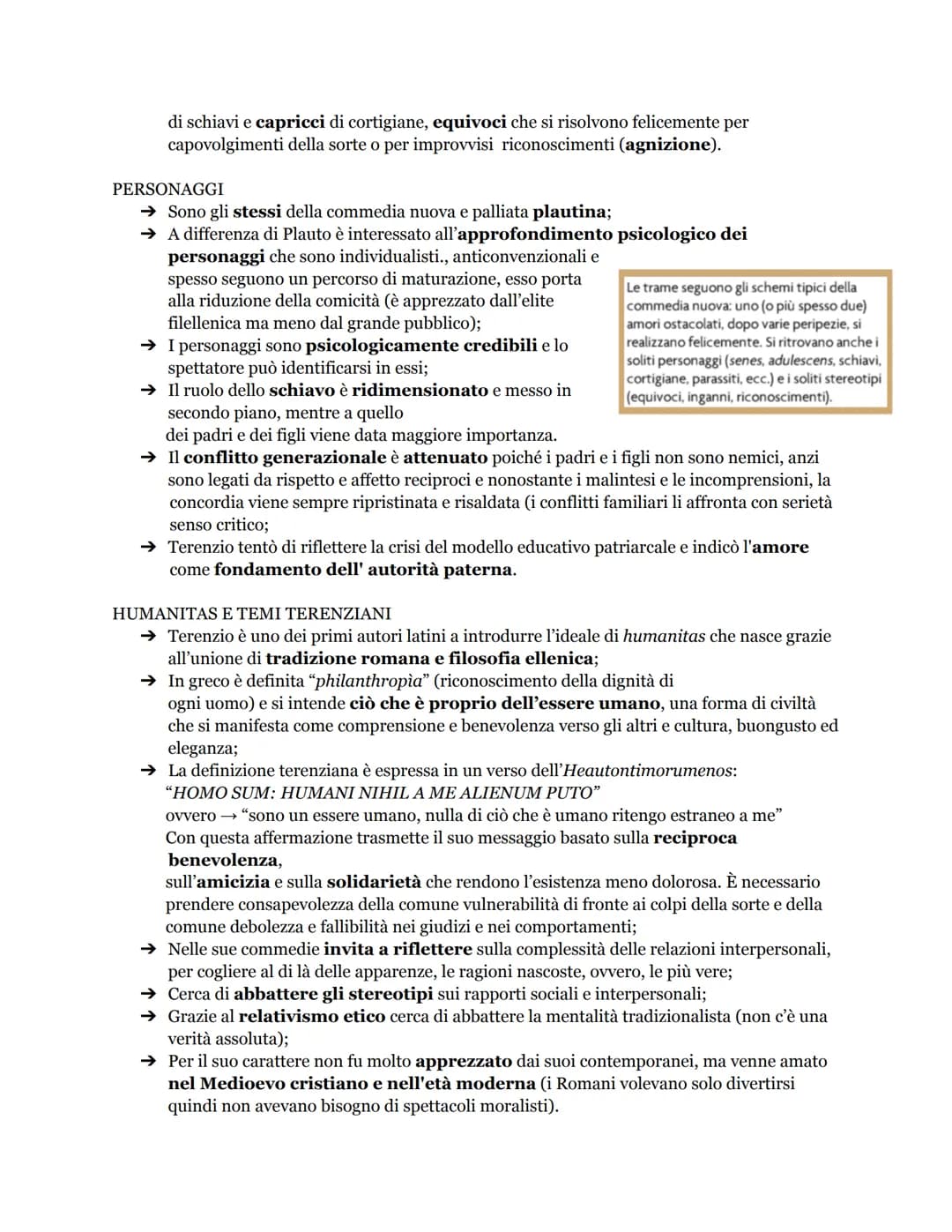 Terenzio
VITA
→ Nacque nel 185/184 a.C. a Cartagine (Africa) e giunse a Roma come schiavo del
senatore Terenzio Lucano, il quale decise di f