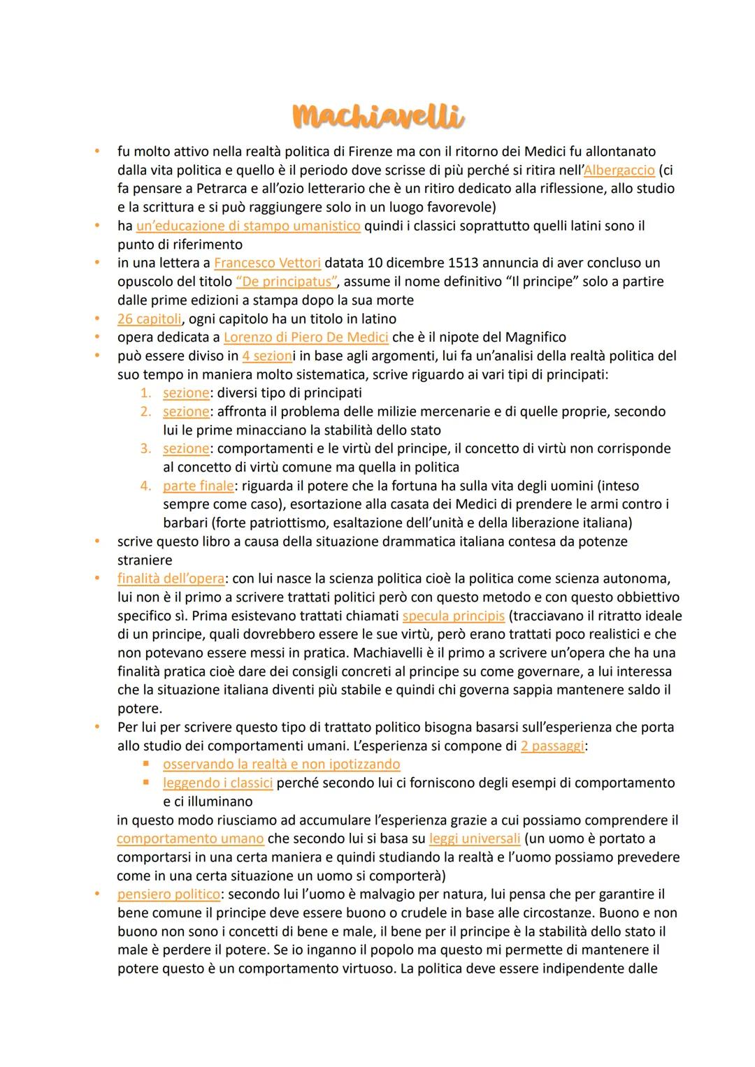 Il Principe di Machiavelli: Analisi e Caratteristiche