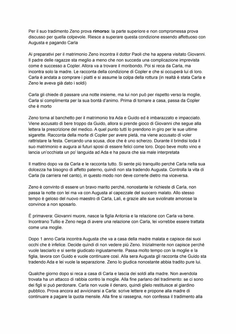La coscienza di Zeno
Il dottore gli ha prescritto di scrivere la sua vita per capirsi meglio, smettere di fumare e
facilitare la riemersione