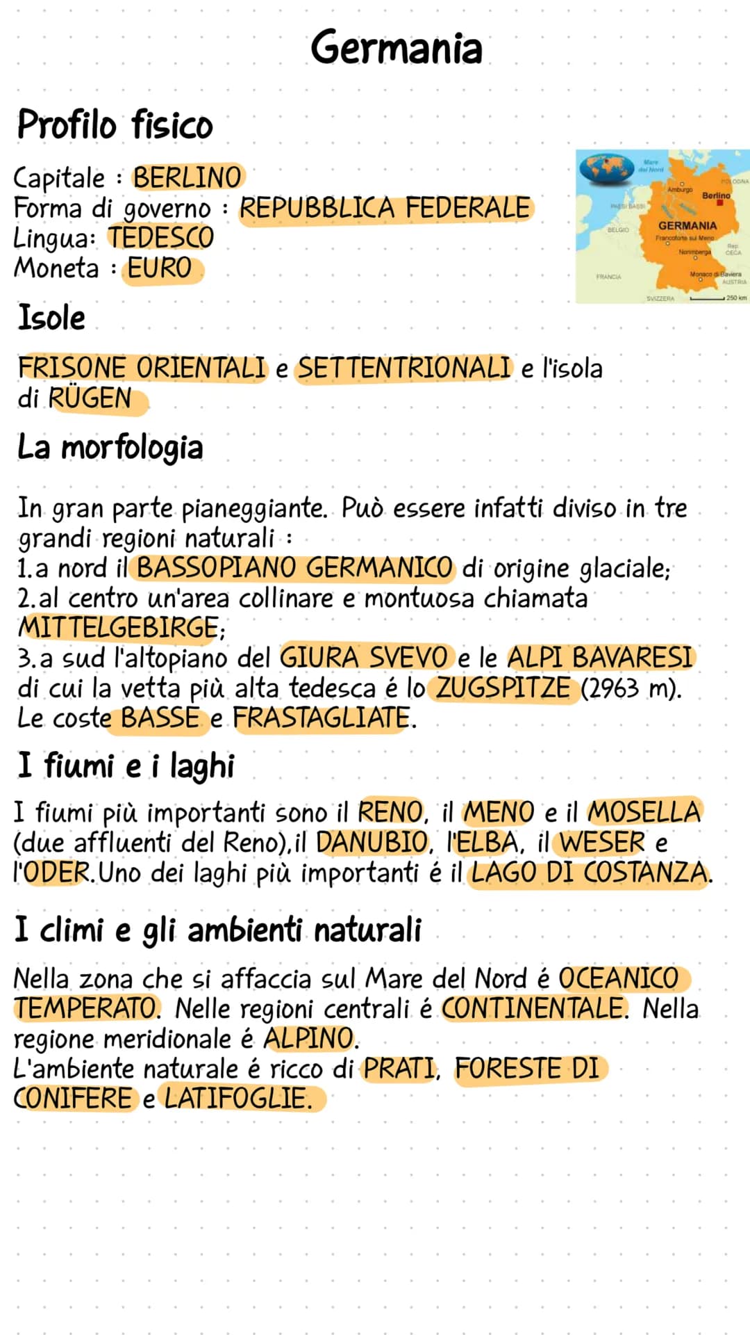 Germania
Profilo fisico
Capitale BERLINO
Forma di governo REPUBBLICA FEDERALE
Lingua: TEDESCO
Moneta EURO
Isole
FRISONE ORIENTALI e SETTENTR