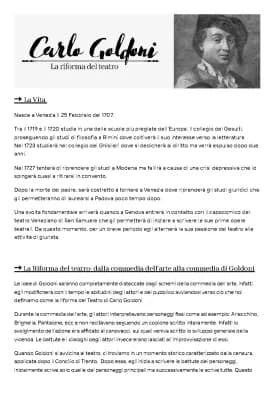 Know Carlo Goldoni e la Riforma del Teatro  thumbnail