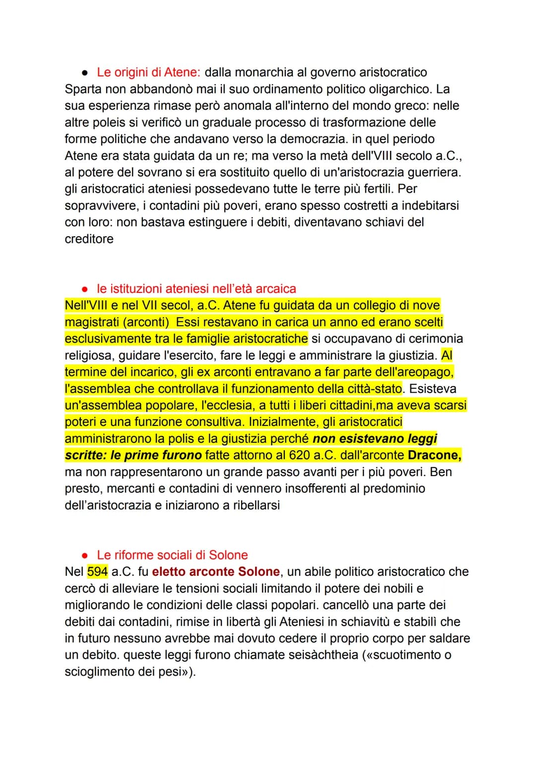 STORIA
● LE ORIGINI DI SPARTA
Tra 12 e 11 secolo i Dori conquistano buona parte della Grecia e giunti
nella parte meridionale del Peloponnes