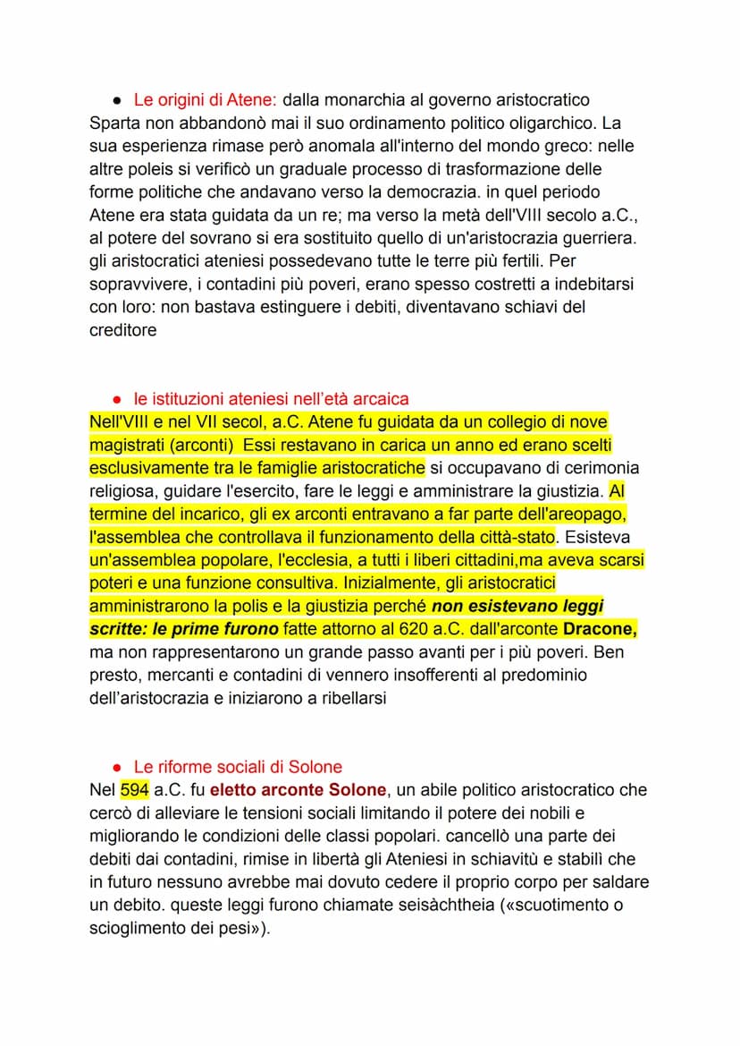 STORIA
● LE ORIGINI DI SPARTA
Tra 12 e 11 secolo i Dori conquistano buona parte della Grecia e giunti
nella parte meridionale del Peloponnes