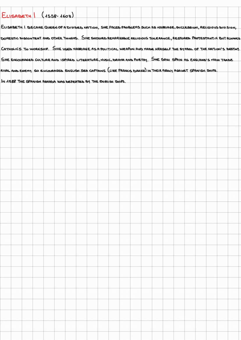 THE TUDORS
THE TUDORS RULED ENGLAND FOR NEARLY 120 YEARS. DURING THAT TIME, ENGLAND:
1 BEGAN TO ESTABLISH ITS NAVAL SUPREMACY AND ACQUIRED T