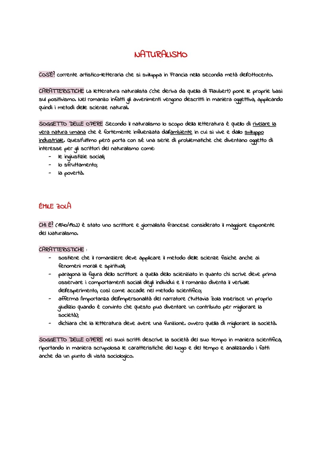 REALISMO
COS'È? movimento che si sviluppa in particolare nella seconda metà dell'ottocento e che ha come
principio fondamentale la rappresen