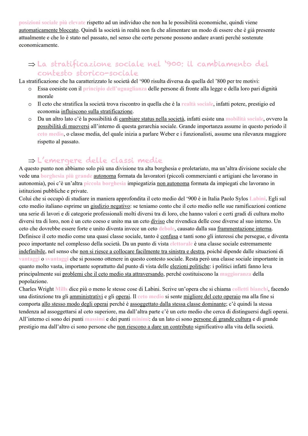 # Stratificazione Sociale

Il termine "stratificazione sociale" viene usato spesso per indicare come una persona si colloca
all'interno dell