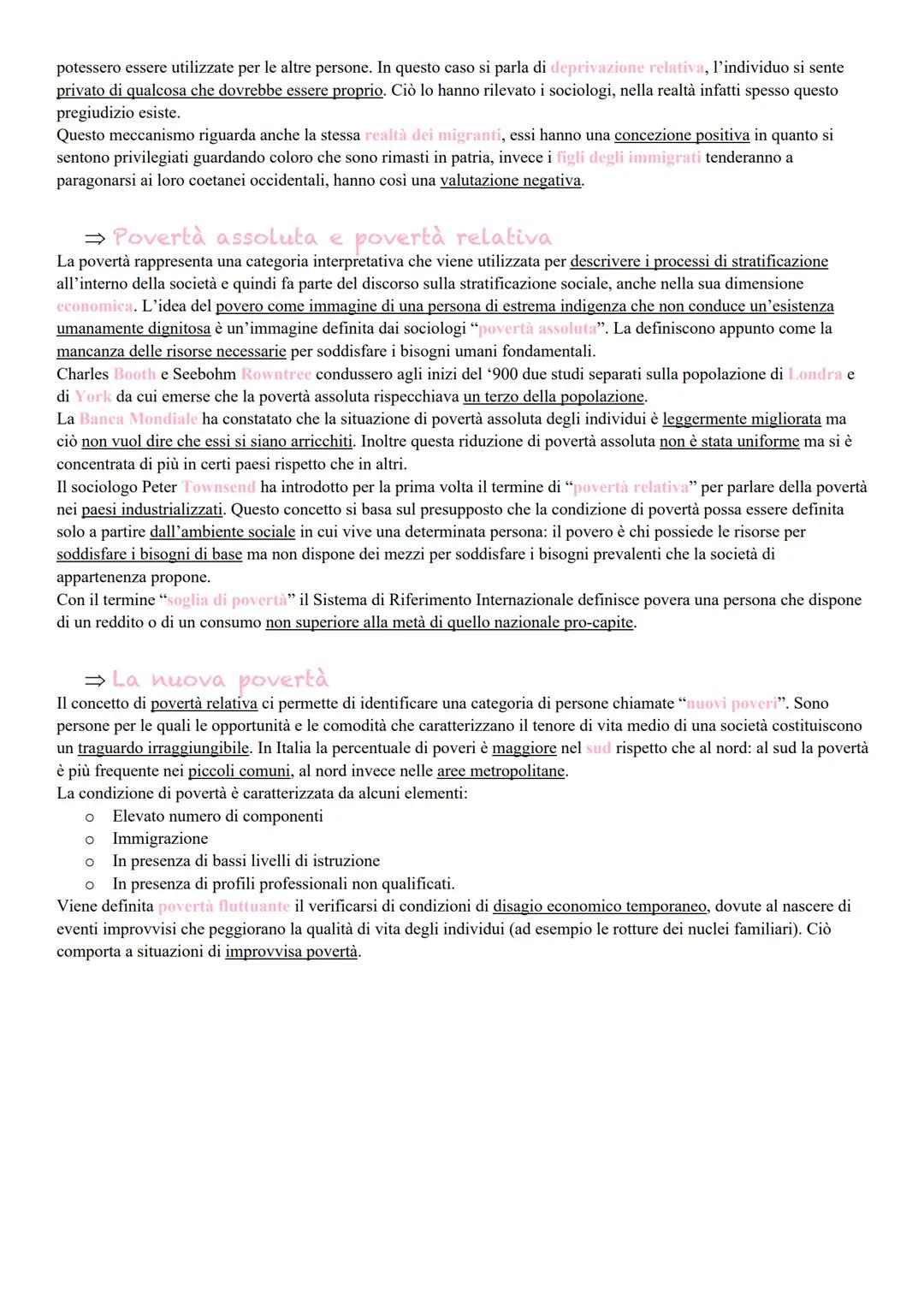 # Stratificazione Sociale

Il termine "stratificazione sociale" viene usato spesso per indicare come una persona si colloca
all'interno dell