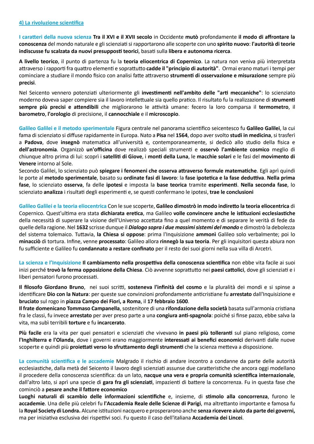 1) L'Europa in recessione
Capitolo 17: l'Europa tra crisi e innovazione
Un'epoca di transizione II XVII secolo fu un periodo di crisi genera