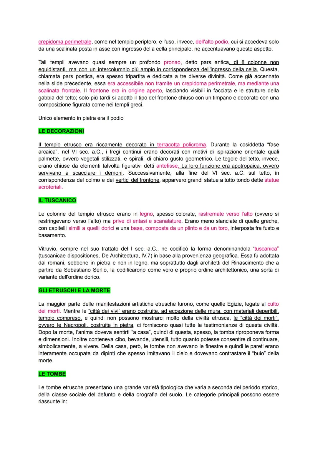 ETRUSCHI
DOVE E QUANDO
Gli Etruschi furono un popolo dell'Italia antica, di origine incerta, affermatosi, a partire dall'IX sec. a.C.,
in un