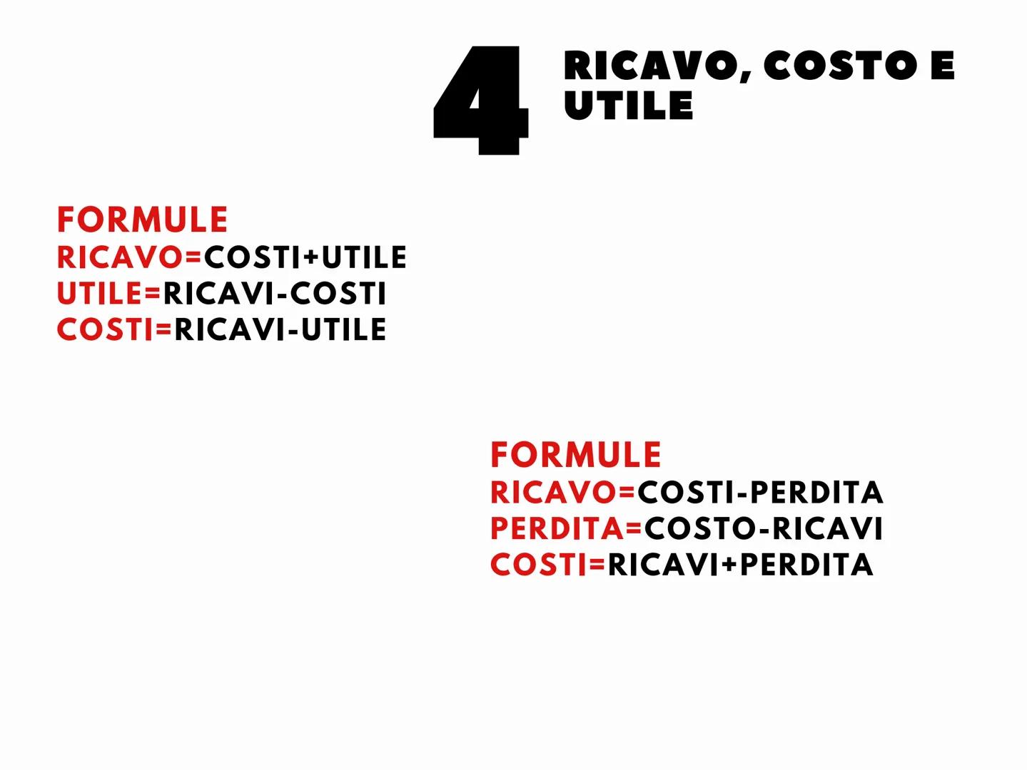 # RECUPERO
# ECONOMIA STRUMENTI
MATEMATICI

• sistema di misure
• equivalenze
• peso lordo, netto e tara
• i ricavi, costi e utile
• proporz