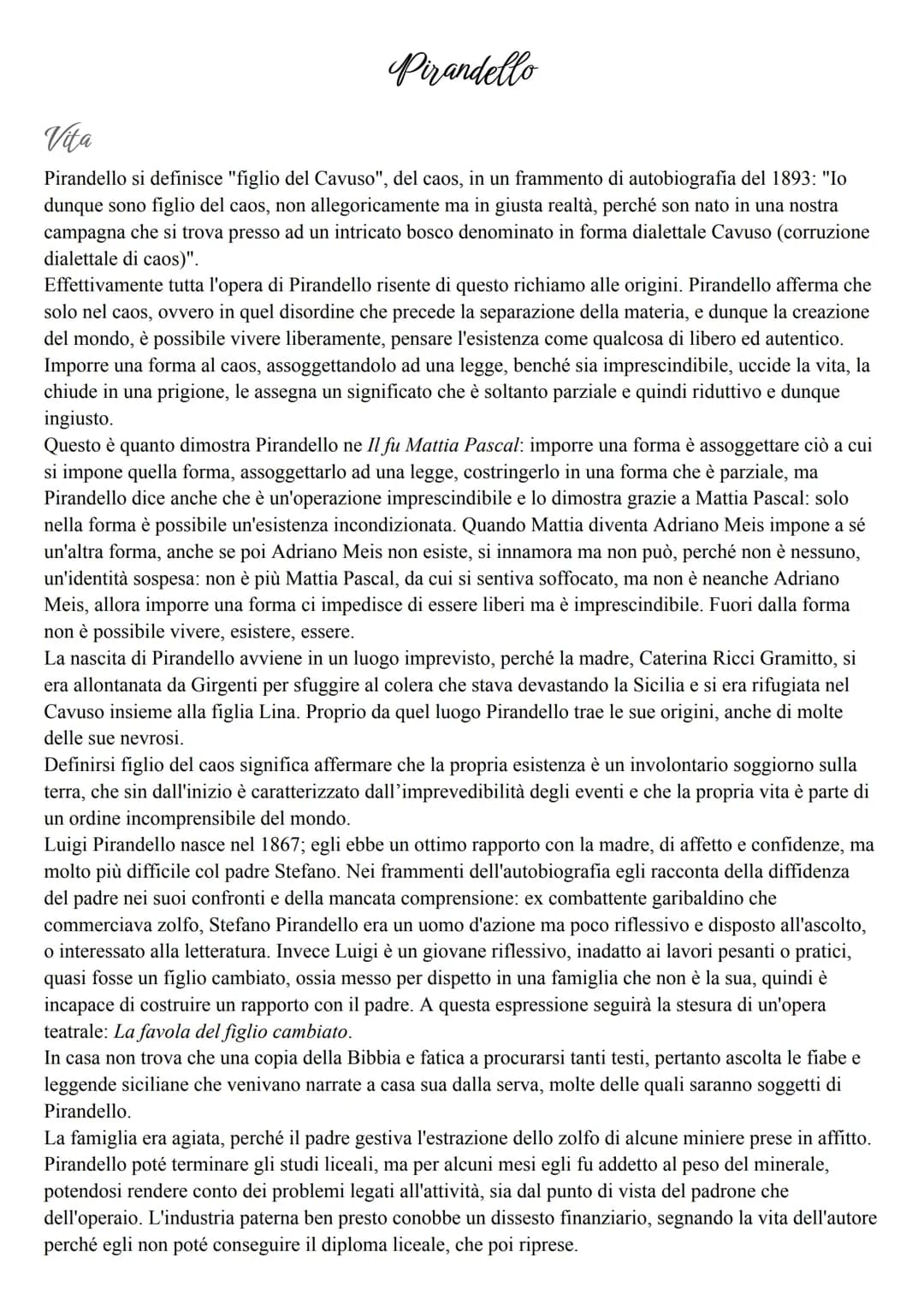 Pirandello 