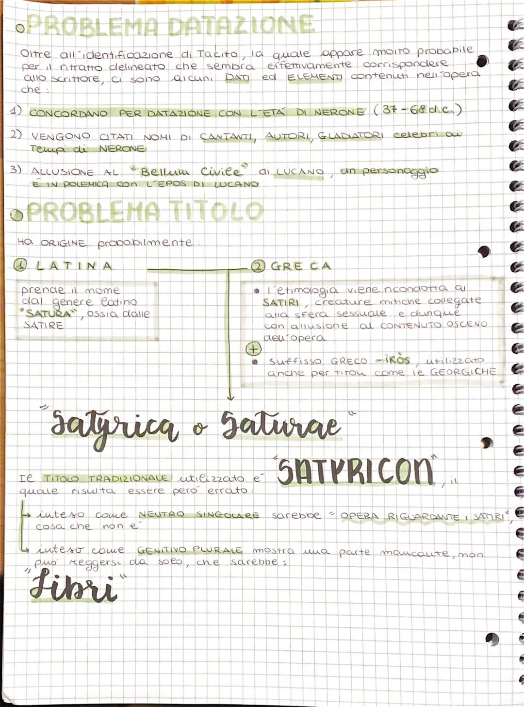 # PETRONIO

•PROBLEMA AUTORE

Non ci sono notizie autobiografiche certe e nemmeno un'identificazione
certa del personaggio.

→ secondo alcun