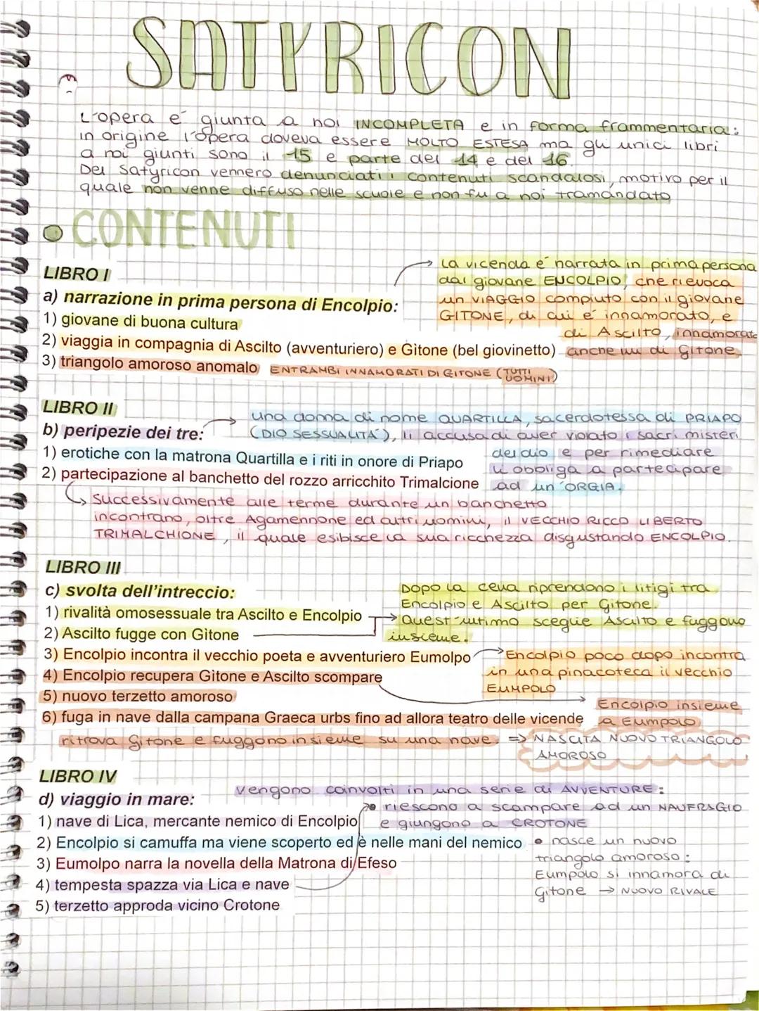 # PETRONIO

•PROBLEMA AUTORE

Non ci sono notizie autobiografiche certe e nemmeno un'identificazione
certa del personaggio.

→ secondo alcun