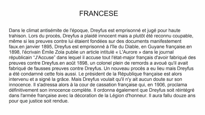 COLLEGAMENTI
FRANCESE: caso dreyfus
ITALIANO: primo levi
ARTE: David Olère: "Il cibo dei morti per i vivi"
SCIENZE: gli esperimenti sugli eb