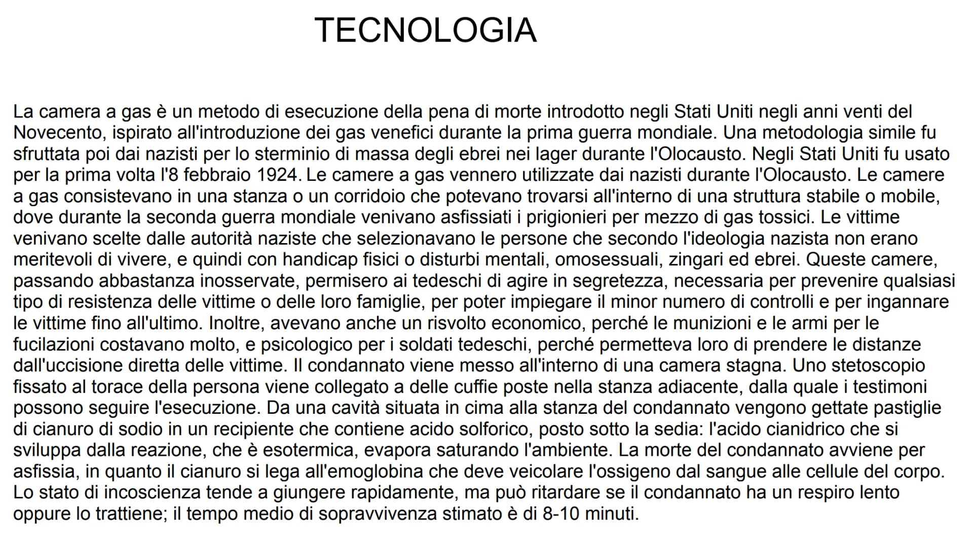 COLLEGAMENTI
FRANCESE: caso dreyfus
ITALIANO: primo levi
ARTE: David Olère: "Il cibo dei morti per i vivi"
SCIENZE: gli esperimenti sugli eb