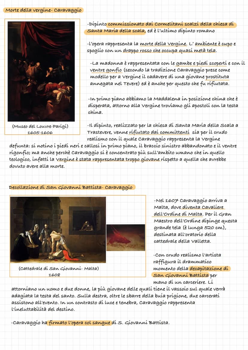 Michelangelo Merisi
1571-1610
Caravaggio-Michelangelo Merisi
La vita:
-Per lungo tempo si è creduto che il luogo di nascita di
Michelangelo 