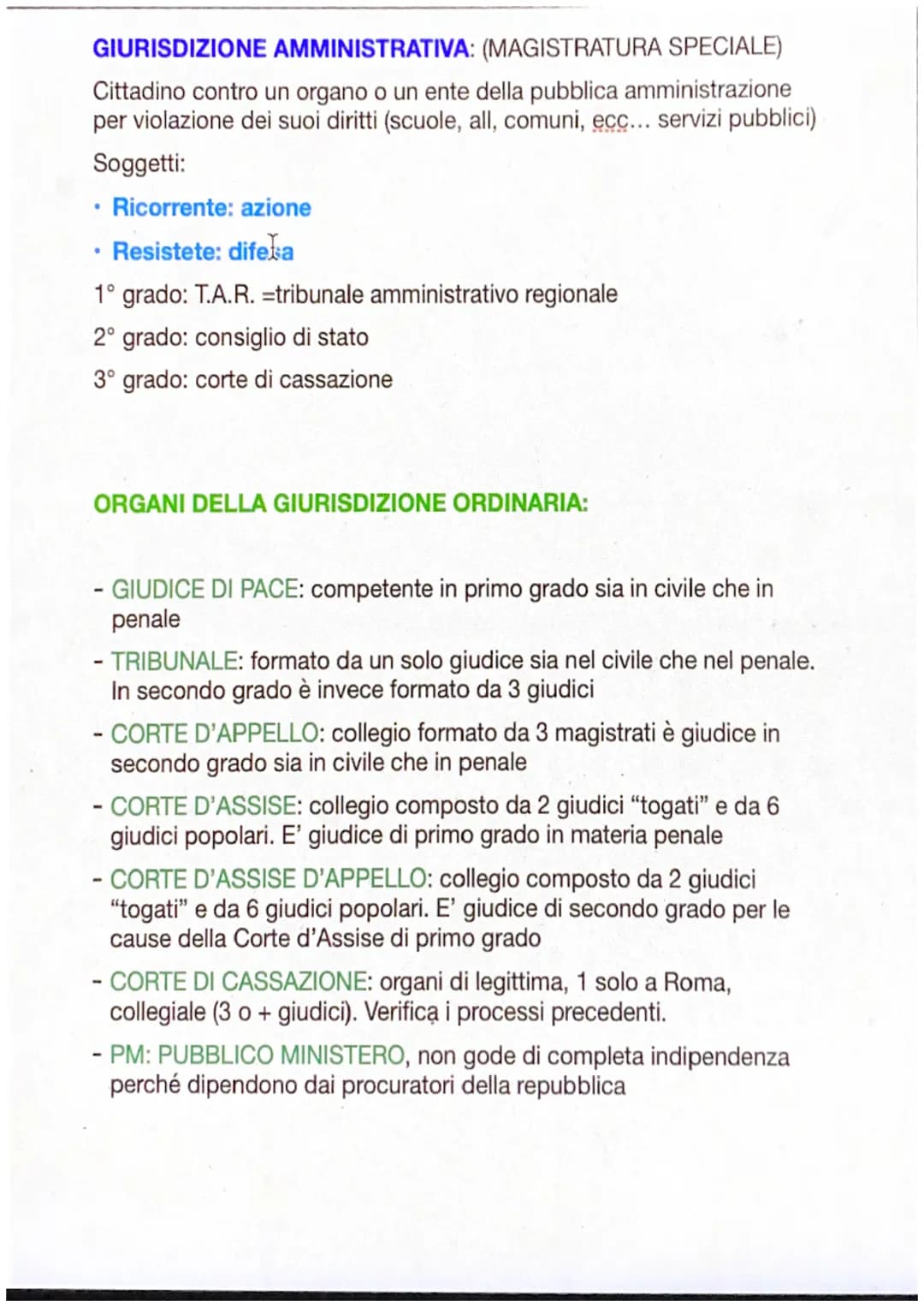Art. 101-113
La Magistratura, esercita il potere giurisdizionale, ovvero applica le
norme generali e astratte del diritto ai casi concreti.
