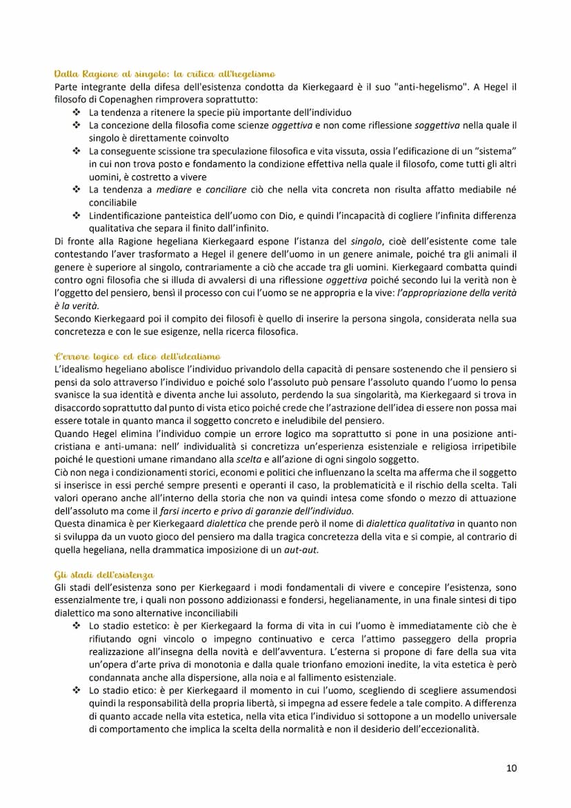 Hegel
Hegel è il primo filosofo che si colloca nella corrente filosofico-letteraria del romanticismo, in cui nasce il
concetto di idealismo,