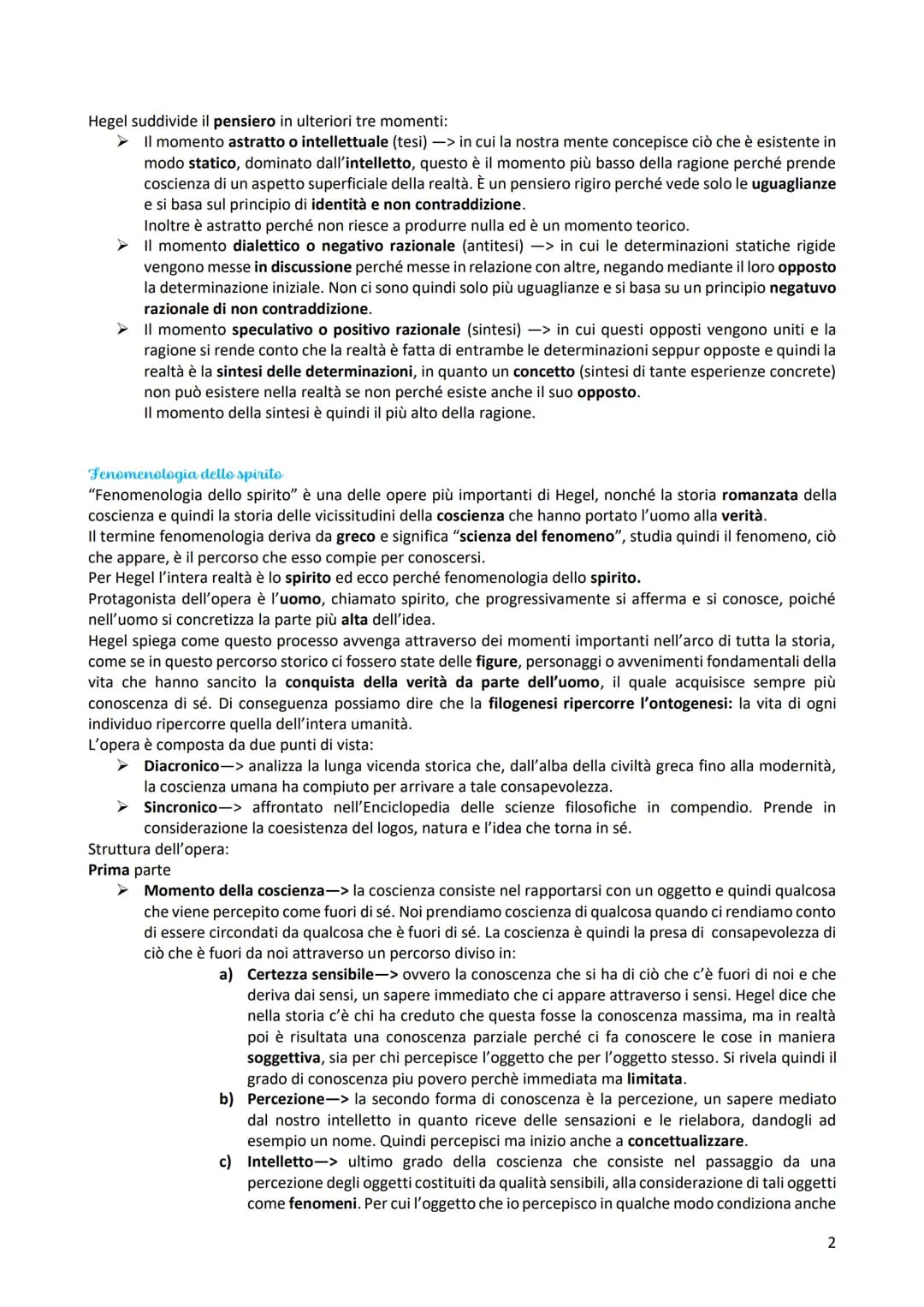 Hegel
Hegel è il primo filosofo che si colloca nella corrente filosofico-letteraria del romanticismo, in cui nasce il
concetto di idealismo,