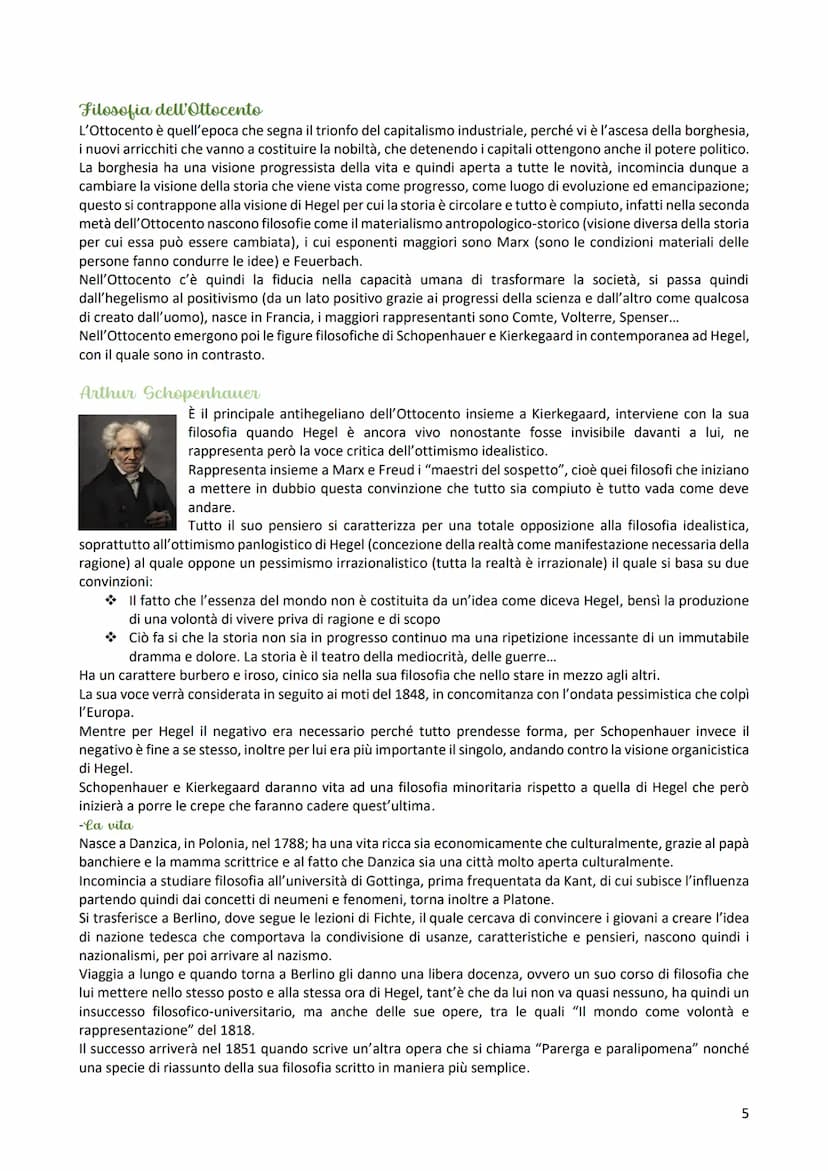 Hegel
Hegel è il primo filosofo che si colloca nella corrente filosofico-letteraria del romanticismo, in cui nasce il
concetto di idealismo,
