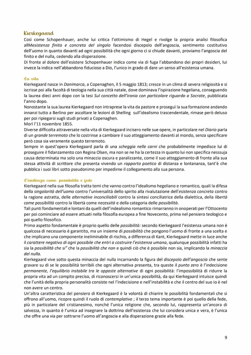 Hegel
Hegel è il primo filosofo che si colloca nella corrente filosofico-letteraria del romanticismo, in cui nasce il
concetto di idealismo,