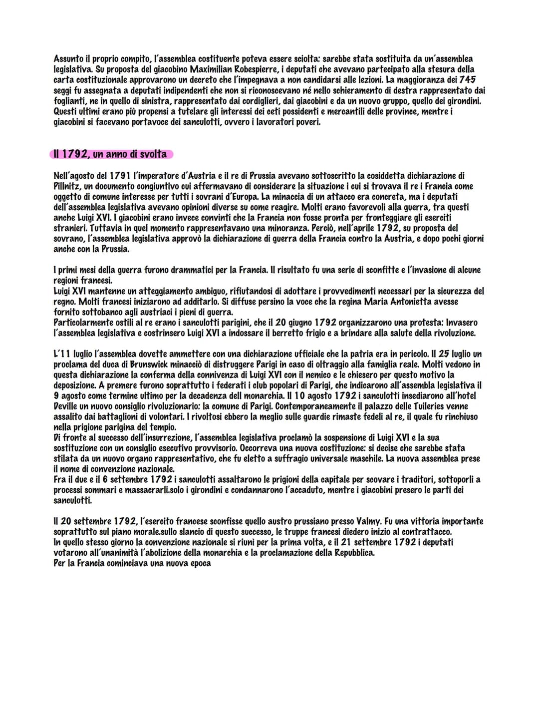 La rivoluzione francese
La crisi dell'Antico regime in Francia
Poco era cambiato in Francia nel corso del XVIII secolo. Il potere del re era