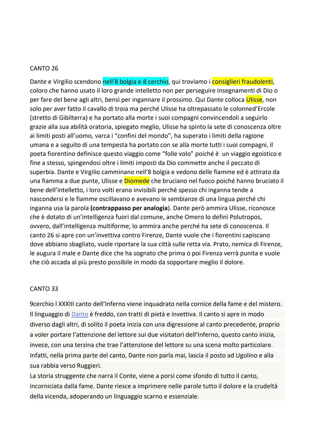 COMMEDIA DANTESCA - CANTI 1, 3, 5, 13, 26, 33, 34 INFERNO

CANTO 1

La notte del 7 aprile del 1300 Dante si smarrisce in una salva oscura, g