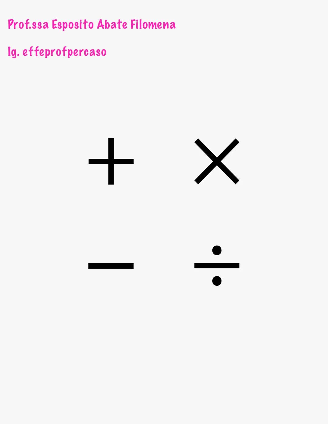 Prof.ssa Esposito Abate Filomena
Ig. effeprofpercaso
+ 1
× ·|·
+ X Dove puoi trovare la lezione completa sull'equazioni di
secondo grado
Eff