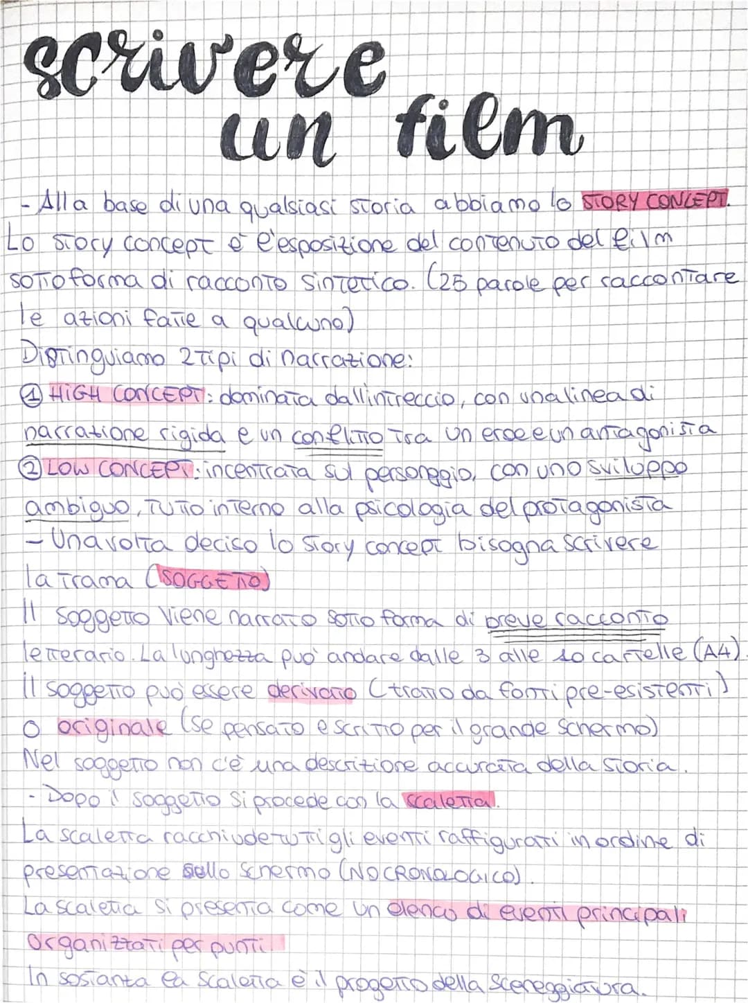 Come Scrivere un Film: Story Concept, Soggetto e Scaletta Passo Dopo Passo