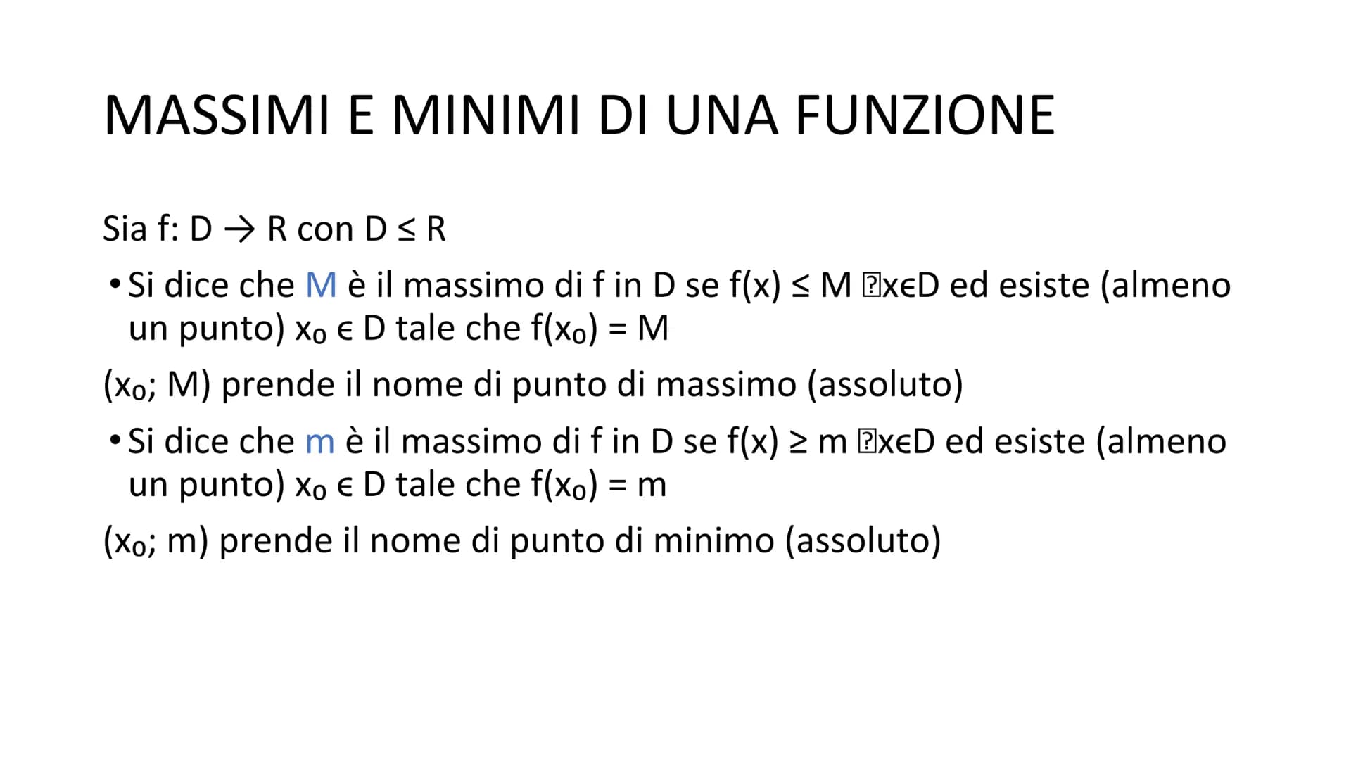 TEOREMI DI ROLLE
E LAGRANGE
SEGNO DELLA DERIVATA, PUNTI STAZIONARI,
MASSIMI, MINIMI E FLESSI
FABRIZIO CAVA CL. 5^AE TEOREMA DI ROLLE
Sia f: 