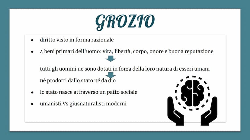 GIUSNATURALISMO
MODERNO OF
GIUSNATURALISMO
"scuola del diritto naturale"
2.
negazione dell'origine divina o trascendente del potere
del sovr