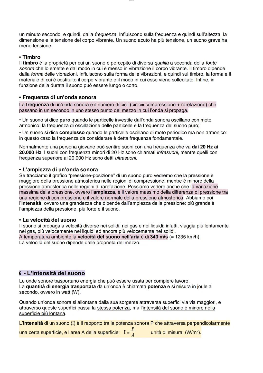 LE ONDE E IL SUONO
1 - L'oscillatoíe aímonico
Un oscillatore armonico è un oggetto di massa m che si muove sotto l'azione di una forza
elast