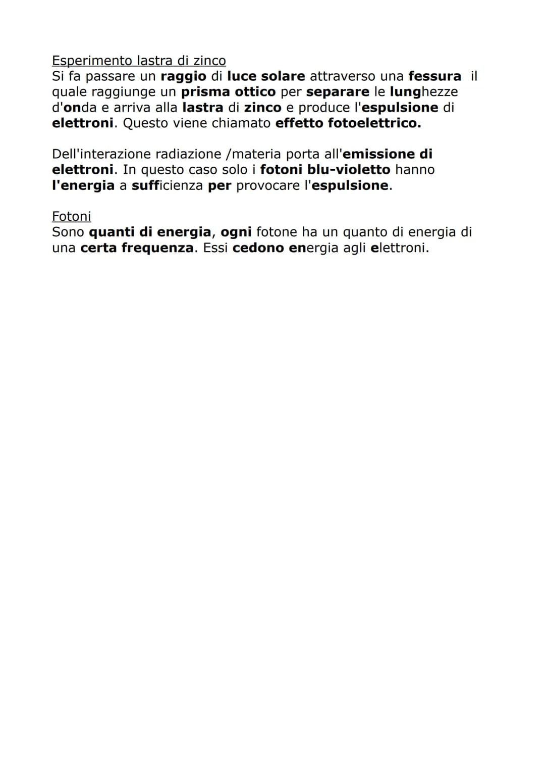 DOMANDE - CHIMICA
1. La scoperta dei raggi catodici e la scoperta dell' elettrone,
modello atomico di Thompson.
I raggi catodici furono scop