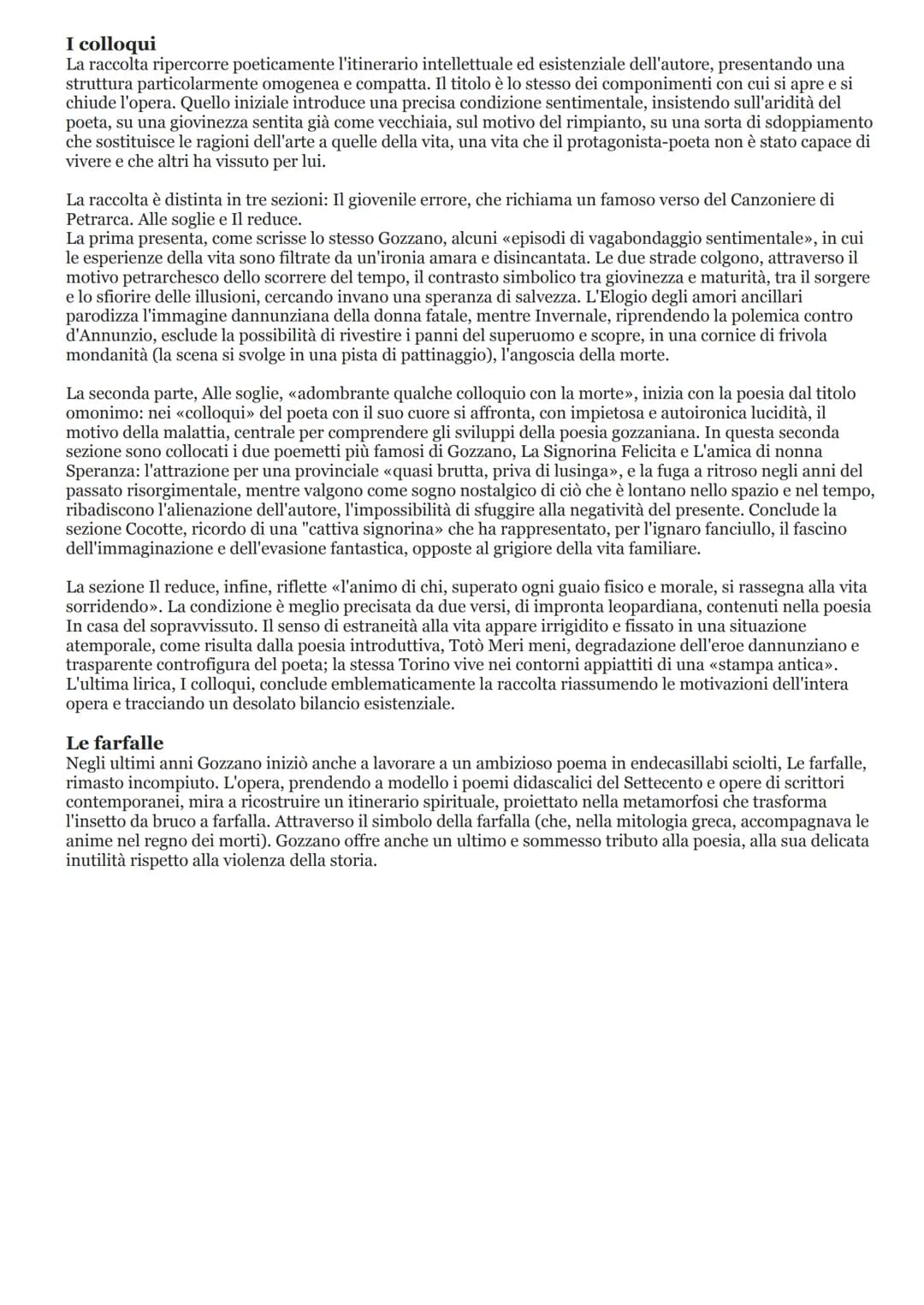 I CREPUSCOLARI
La definizione di "crepuscolari" risale al 1909 e indica quei poeti che compongono le loro opere sulla base
della convinzione